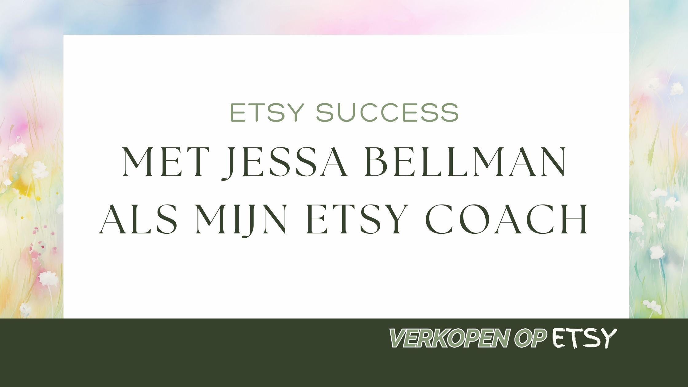 etsy success met jessa bellman als mijn etsy coach