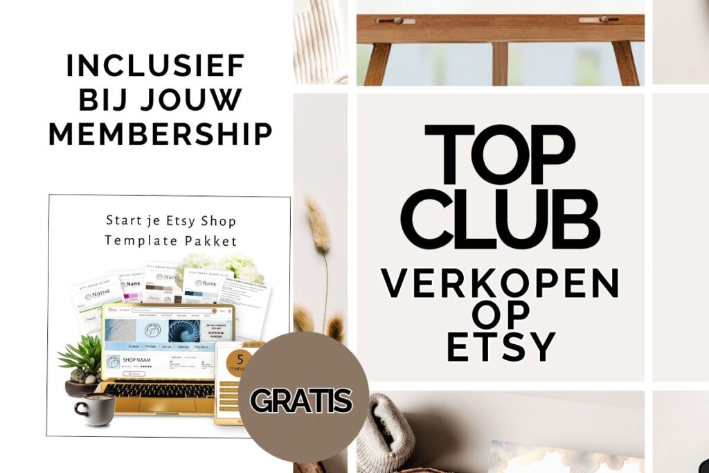 TOPclub Verkopen op Etsy Nederlandse Community